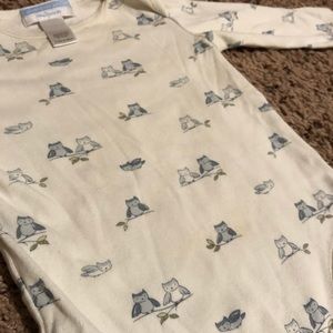 Janie and Jack softest long-sleeve onesie 3-6 mo